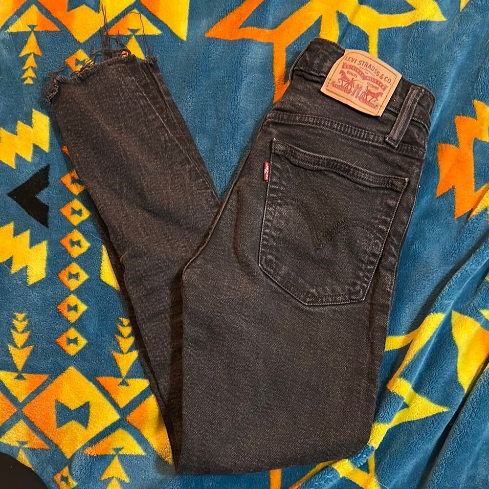 Levi's Black wedgie skinny Jeans